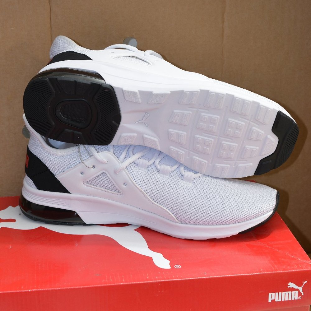 White Men's Electron Street Shoe PUMA